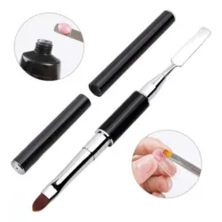 Pincel doble para polygel