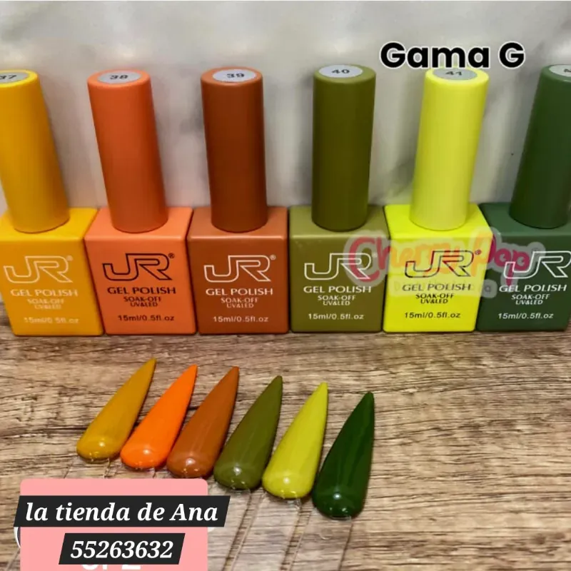 Pintura JR 15 ml(cuadrado) Gama G