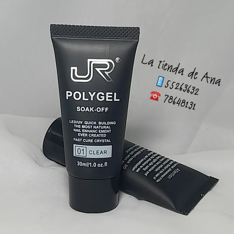 Polygel transparente JR 1 oz