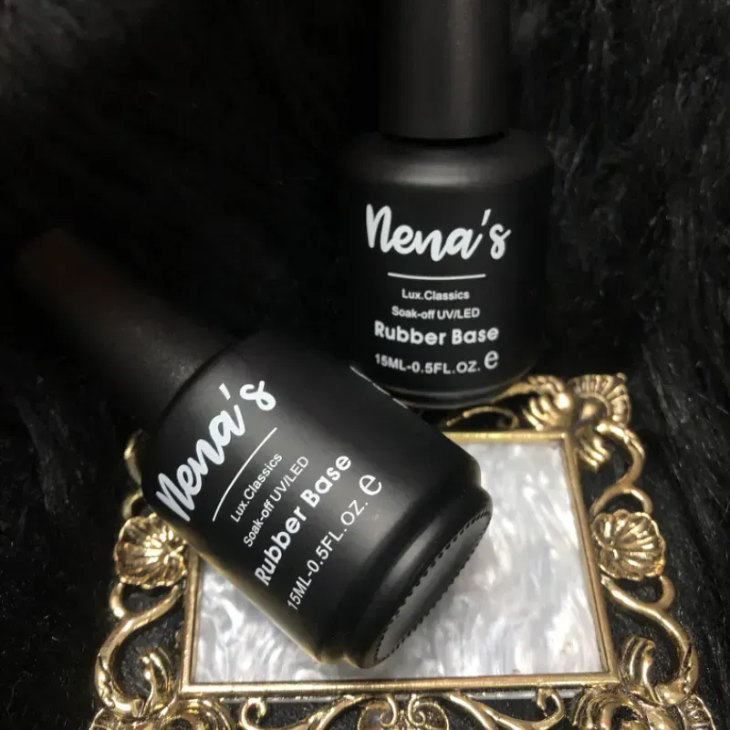 Rubber Base cristal Nena's 15 ml.