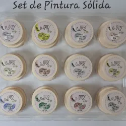 Set de pinturas sólidas JR (variedad de tonos)