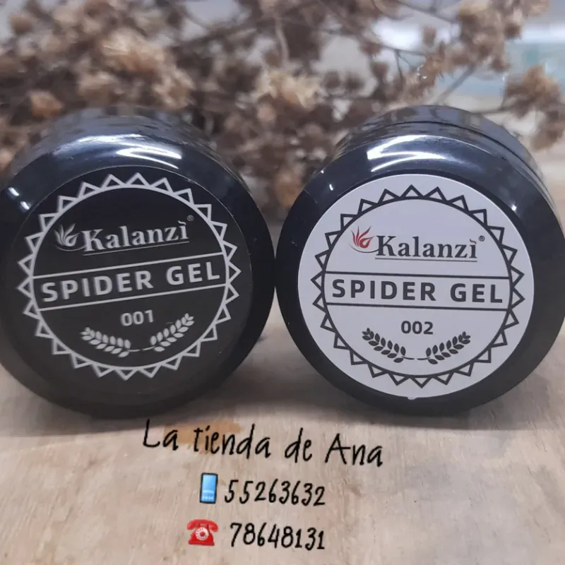 Spider Gel (Blanco y Negro)