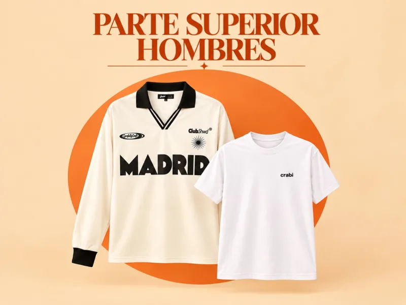 Parte superior de hombre