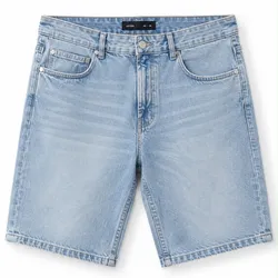 Bermuda Denim Azul Claro