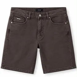 Bermuda Denim Marrón Café