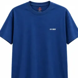 ​Camiseta Básica "Crabi Royal Blue"