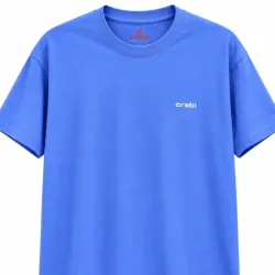 Camiseta Básica "Crabi Sky Blue"