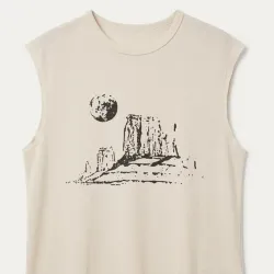 Camiseta Sin Mangas "Desert Moon"