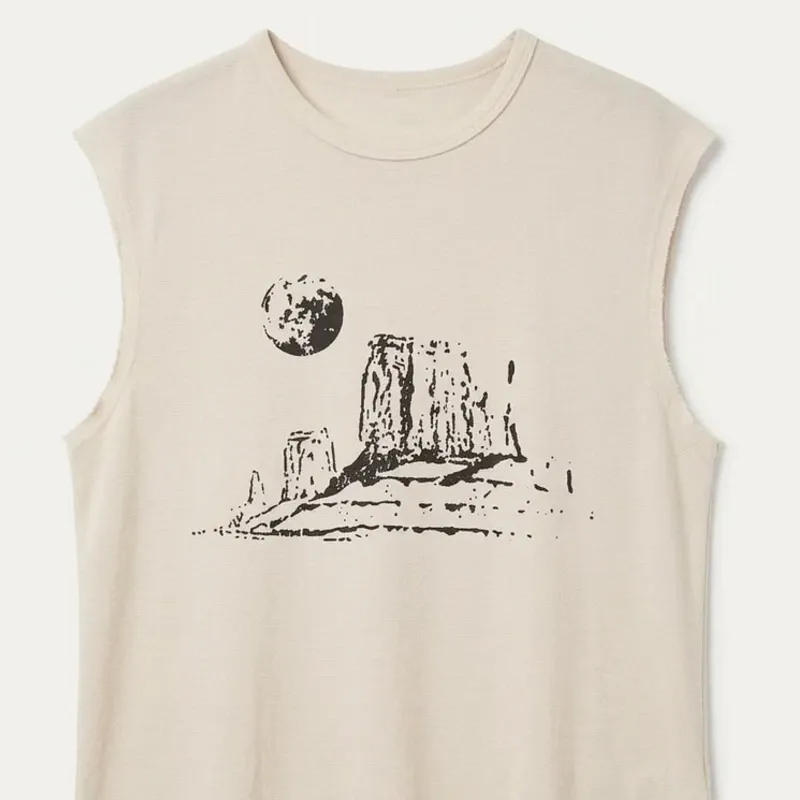 Camiseta Sin Mangas "Desert Moon"