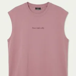 Camiseta Sin Mangas "Power Held Softly"