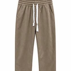 Pantalón Jogger Taupe con Cordón