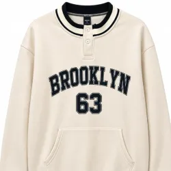 Sudadera Estilo Universitario "Brooklyn 63"