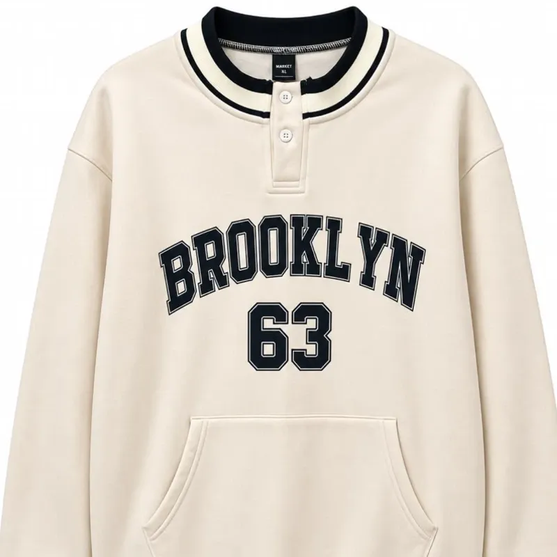Sudadera Estilo Universitario "Brooklyn 63"