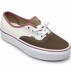 Vans Authentic bicolor crudo y marrón