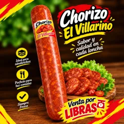 Chorizo de cerdo por libras
