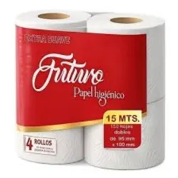Papel higiénico Futuro 4 unidades