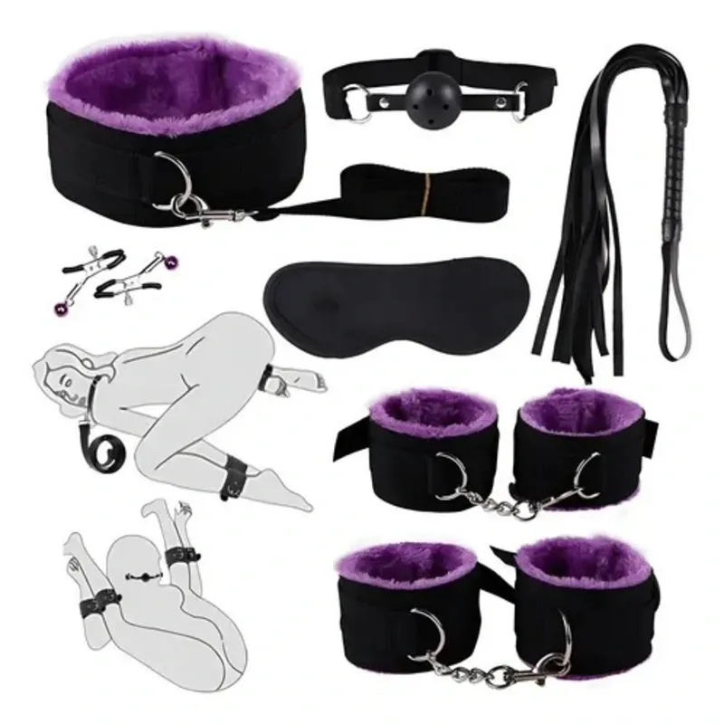 Kit de BDSM (7 piezas) ⛓️‍💥⛓️