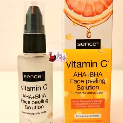Sérum Sence efecto peeling de Vitamina C y ácidos AHA y BHA
