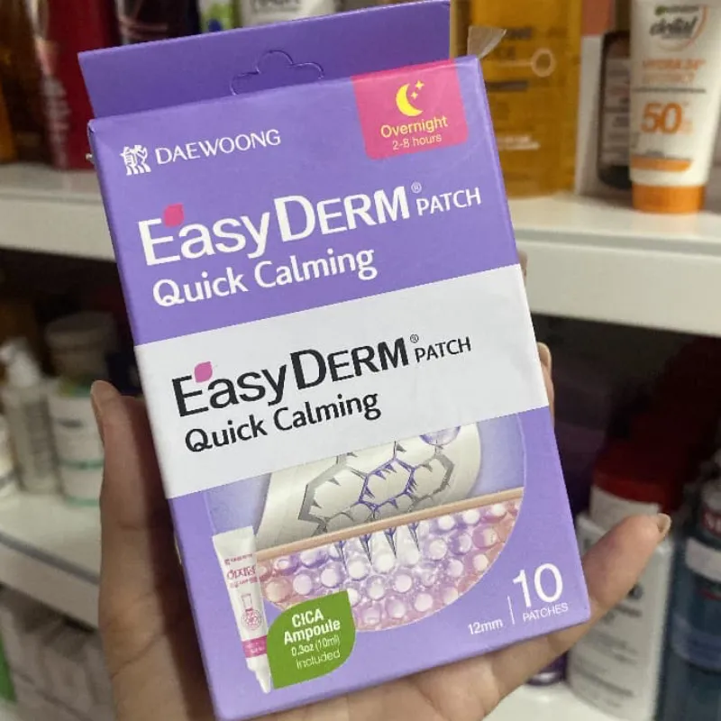 EasyDerm - Parches calmantes rápidos