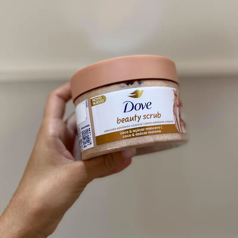 El Jabón Exfoliante Corporal Dove Beauty Scrub