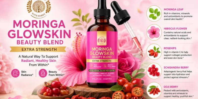 Extracto de mezcla de belleza Moringa GlowSkin