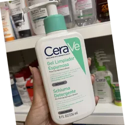 🩵 Gel limpiador espumoso para piel normal a grasa