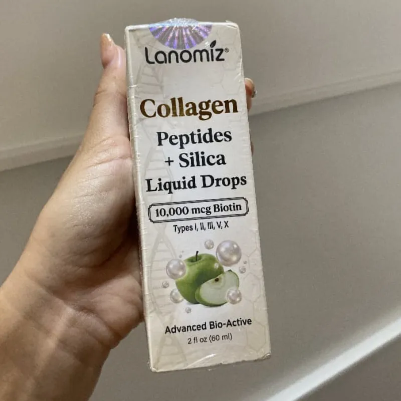 Gotas de colágeno y biotina Lanomiz 9 en 1