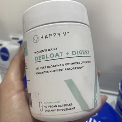 Happy v Debloat + Digest - Enzimas digestivas