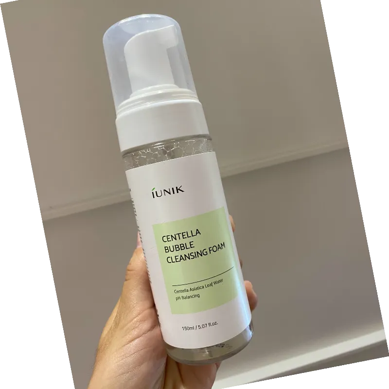IUNIK Centella Bubble Cleansing Foam - Tea Tree Pore Care