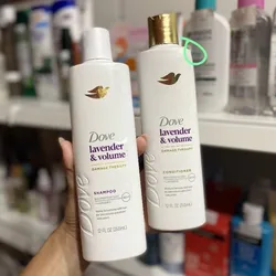 juego de shampoo Dove Lavender + Volume