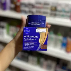 💙 NIVEA Antiarrugas Revitalizante 55+ – Crema de Noche