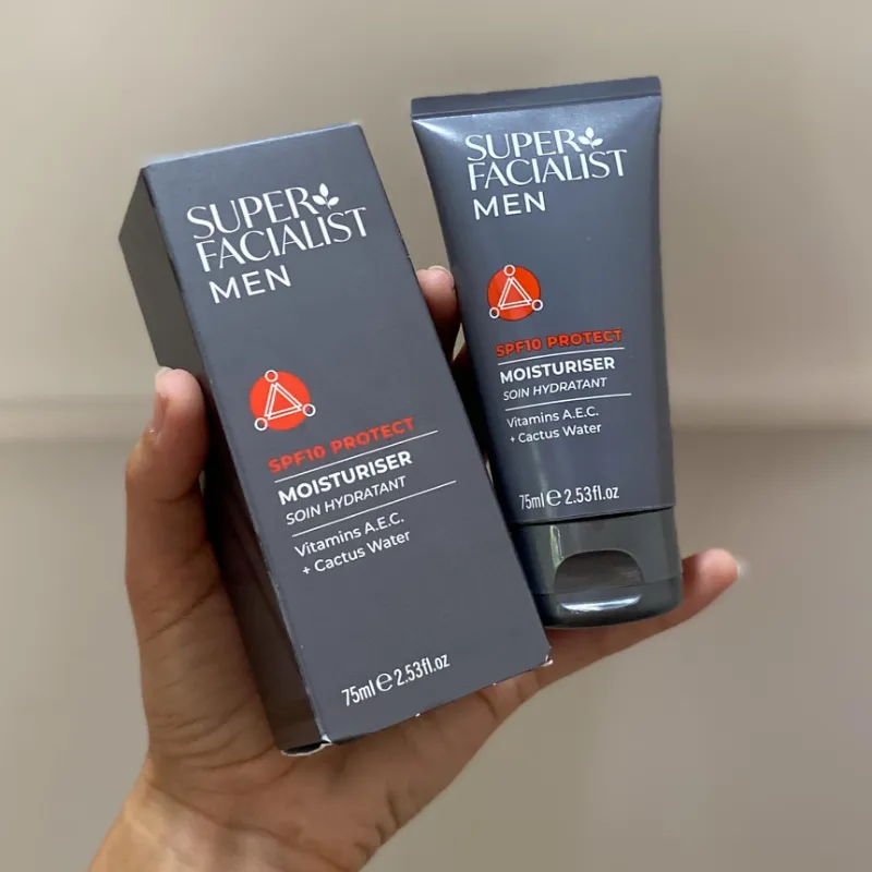 ❤️ Super Facialist Men SPF10 Protect Moisturiser