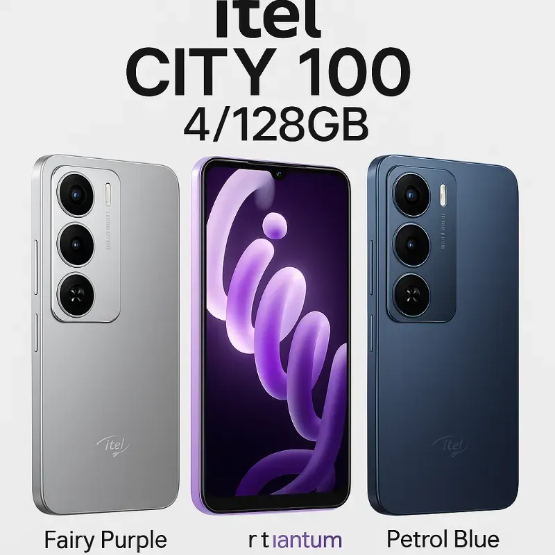 Itel City 100 6/128 GB SIMフリーグローバル Itel City 100 6 128 Silver