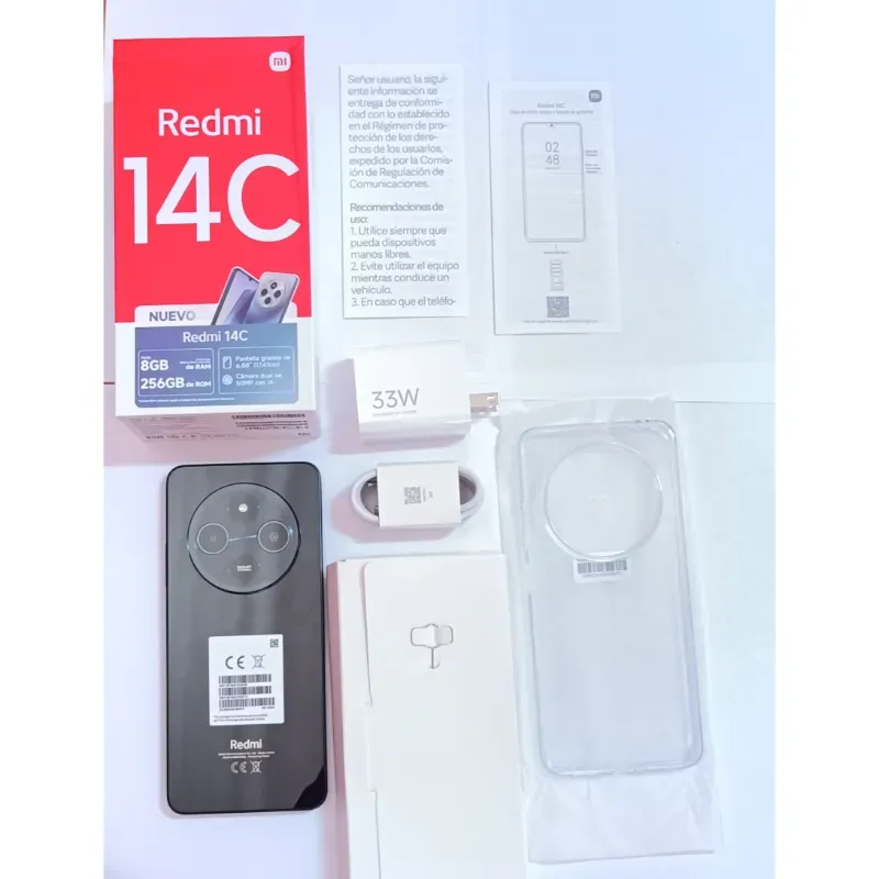 REDMI 14C 4/256GB NEGRO OCASO