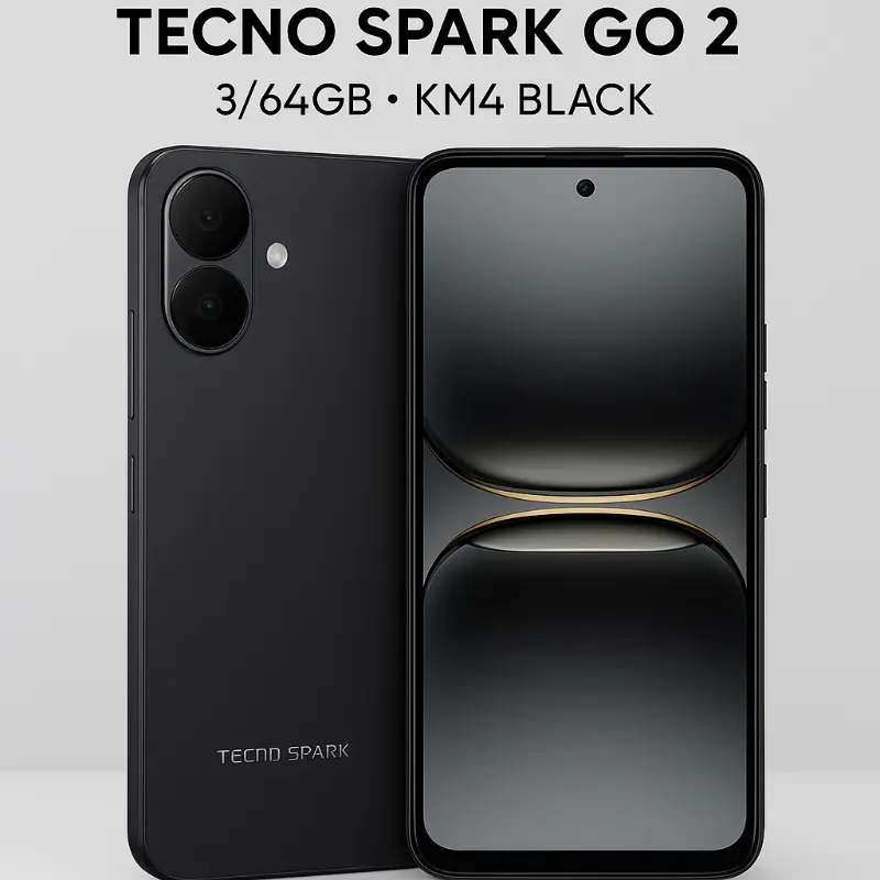TECNO SPARK GO 2 3/64GB KM4 BLACK