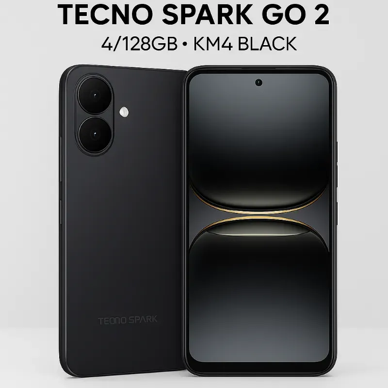 TECNO SPARK GO 2 4/128GB KM4 BLACK
