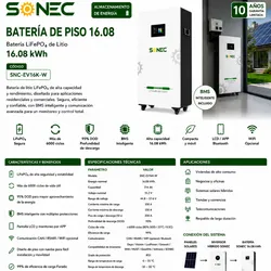 Batería SONEC 16 kw