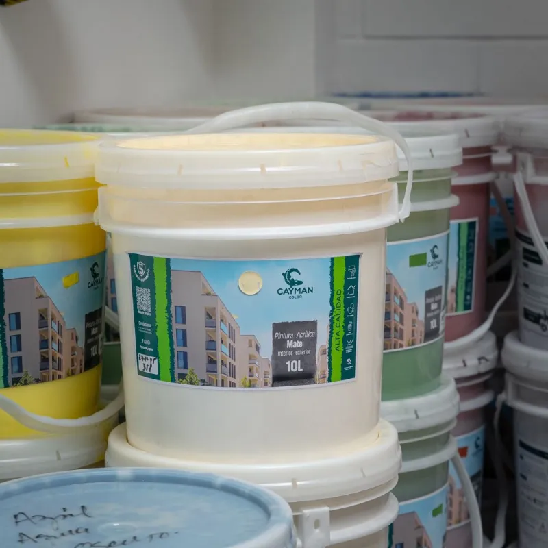 Blanco Pintura Mate 5 años 10 lts
