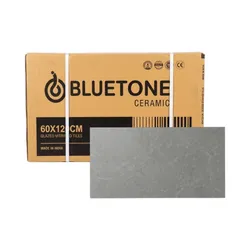 Caja de losas de cerámica acron grey matt 600 mm x 1200 mm Bluetone (2 U)