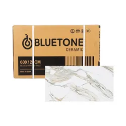 Caja de losas de cerámica portofino polish 600 mm x 1200 mm Bluetone (2 U)