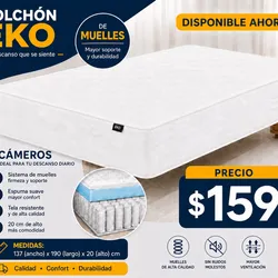 Colchón Camero 137 (ancho) x 190 (largo)