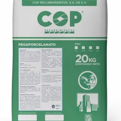 ESTUCOP pegaporcelanato 40kg Cola
