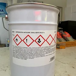 Imprimación Anticorrosivo.(Óxido rojo) 4 lts