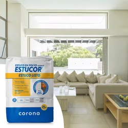 Estuco Corona Masilla para Interior 25 kg