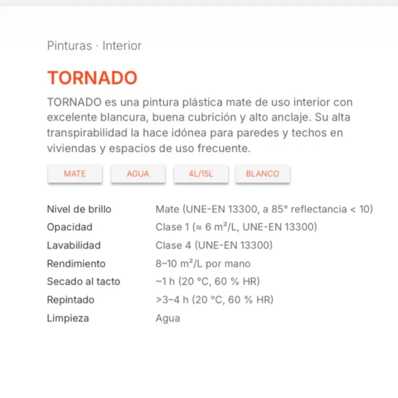 MONTO Tornado 15 lts