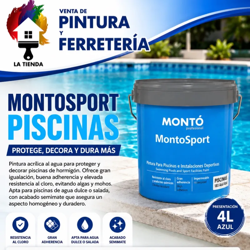 Piscina Montosport 4 lts