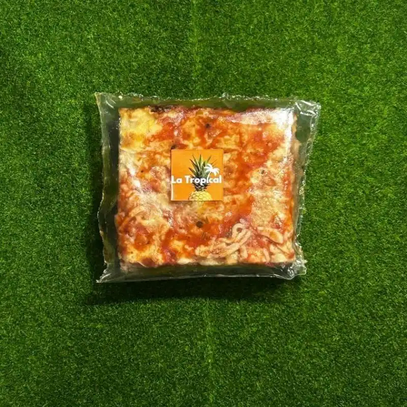 Lasagna a la boloñesa con salsa bechamel 🌱🍅