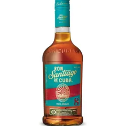 Ron Santiago de Cuba 8 años 