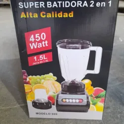 Licuadora 2 en 1
