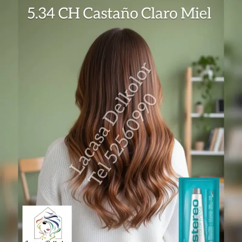 #5.34 castaño claro miel